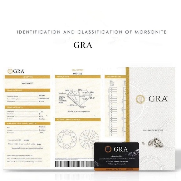 3mm 0.1Ct GRA VVS1 Certified Diamond Screw-in Sterling Silver Studs - Picture 7 of 16